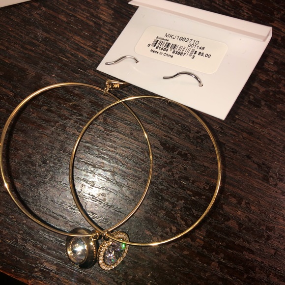 NWT Brilliance Hoop Drop Earrings - Picture 2 of 8